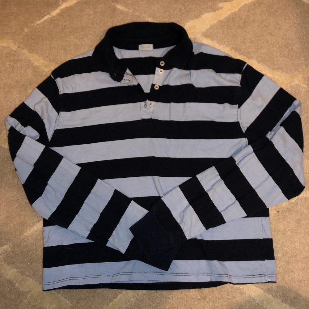 Brandy Melville long sleeve cropped polo